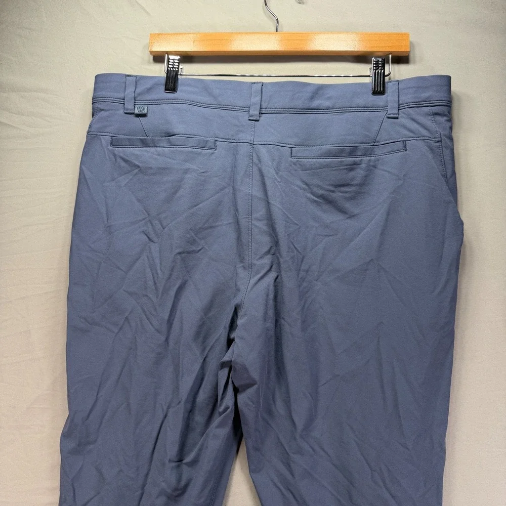 VRST Limitless Jogger Pants Mens 38x28 Royal Blue Stretch Performance Active